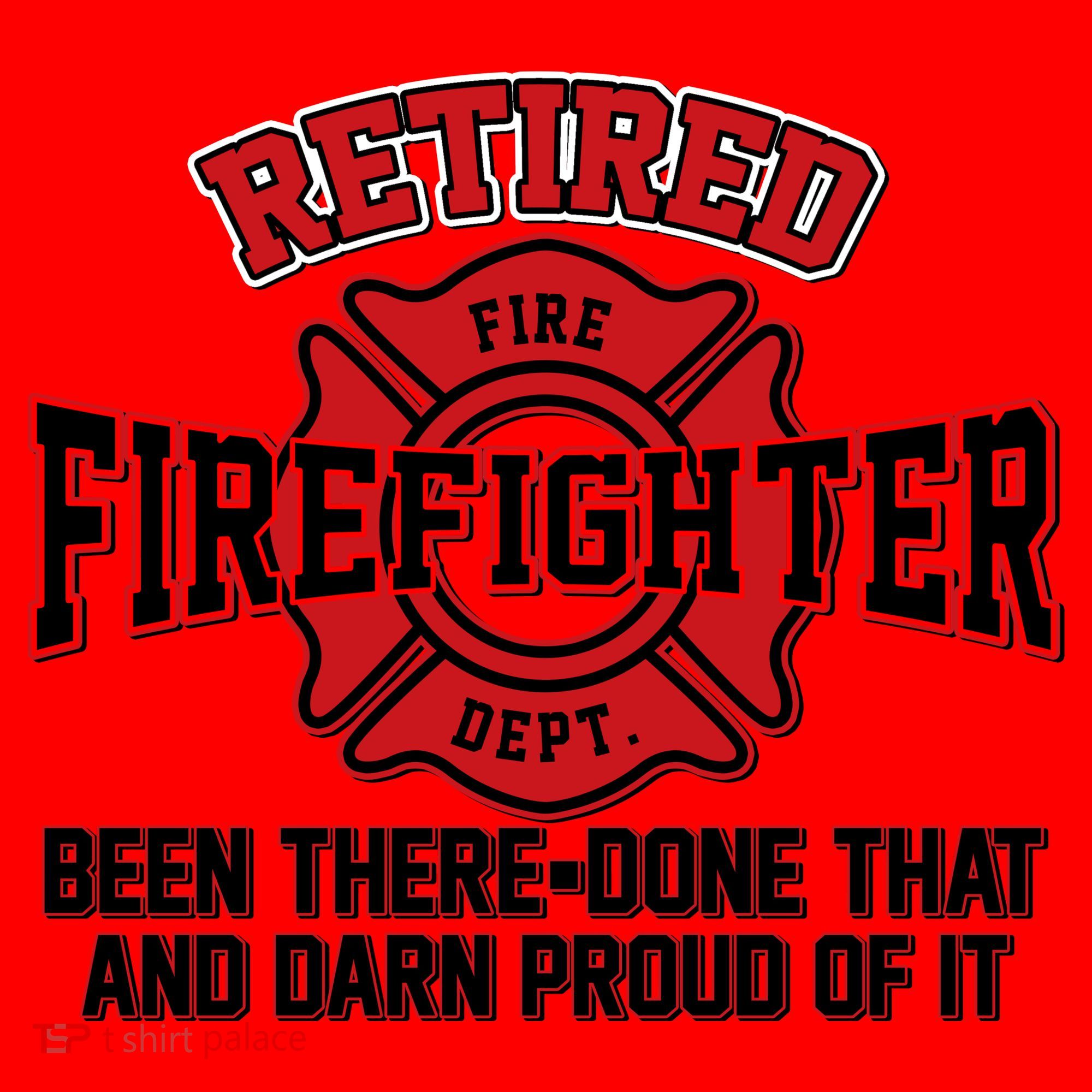 Retired Firefighter Been There Done That Santa Hat