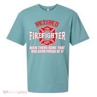 Retired Firefighter Been There Done That Sueded Cloud Jersey T-Shirt thumb 0
