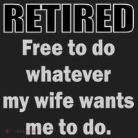 Retired Free To Do Whatever My Wife Wants Beanie thumb 2