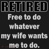 Retired Free To Do Whatever My Wife Wants Women's Hoodie thumb 2