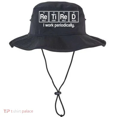 Retired I Work Periodically Periodic Table Elements Bucket Hat