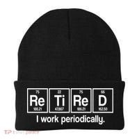 Retired I Work Periodically Periodic Table Elements Beanie thumb 0