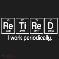 Retired I Work Periodically Periodic Table Elements Tumbler thumb 3