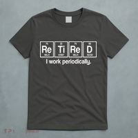 Retired I Work Periodically Periodic Table Elements T-Shirt thumb 5