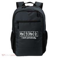 Retired I Work Periodically Periodic Table Elements Backpack thumb 0