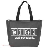 Retired I Work Periodically Periodic Table Elements Tote Bag thumb 0