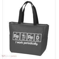 Retired I Work Periodically Periodic Table Elements Tote Bag thumb 3