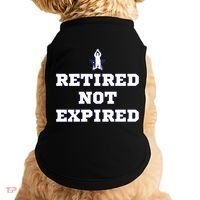 Retired Not Expired Doggie Tank thumb 0
