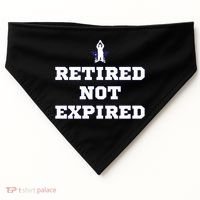 Retired Not Expired USA-Made Doggie Bandana thumb 0