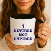 Retired Not Expired Coffee Mug thumb 3