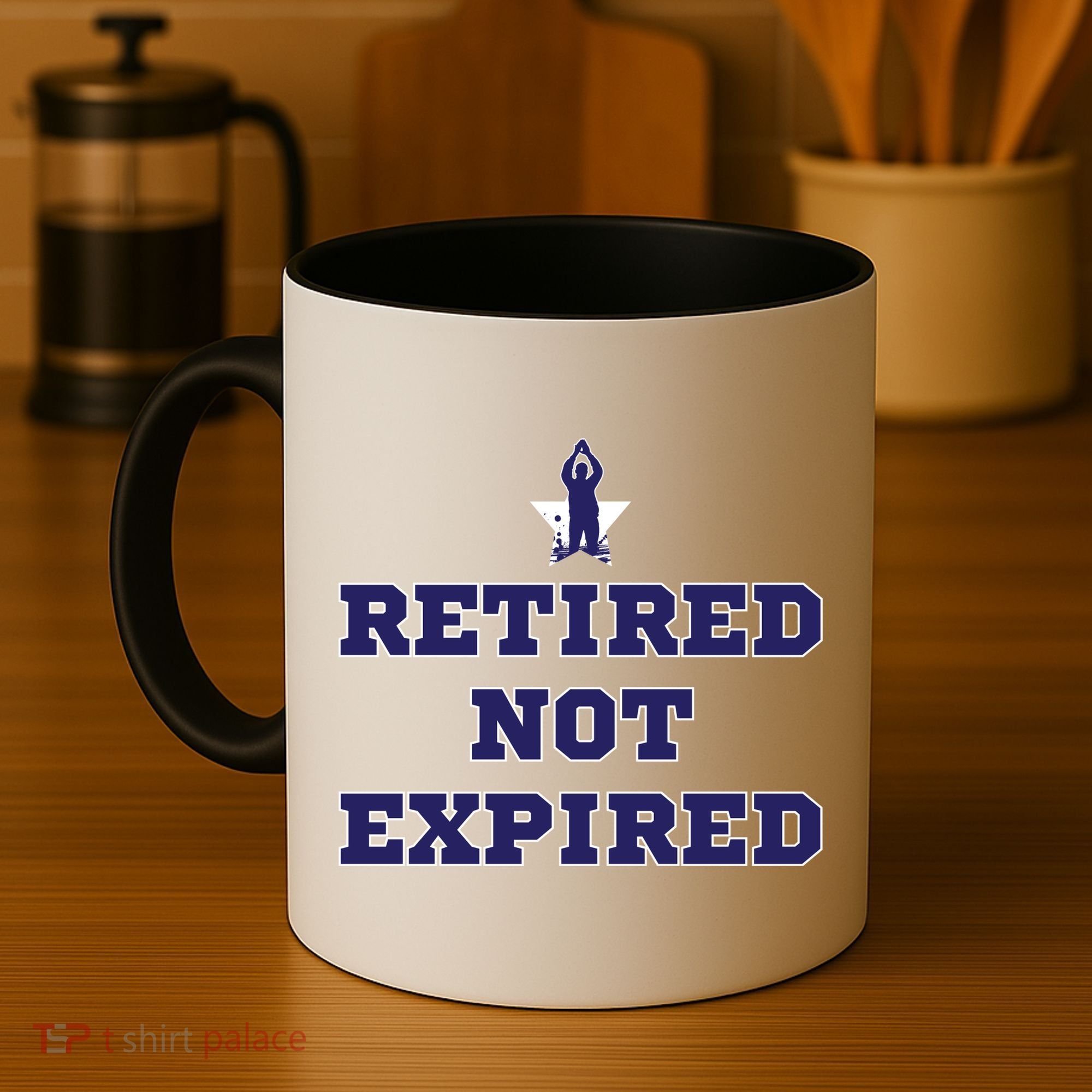 Retired Not Expired Coffee Mug