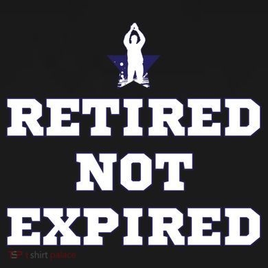 Retired Not Expired Dry Zone Grid Polo