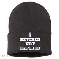 Retired Not Expired Sustainable Knit Beanie thumb 0