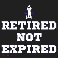 Retired Not Expired Golf Towel thumb 3