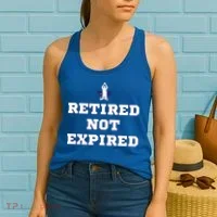Retired Not Expired Women's Tank Top thumb 2