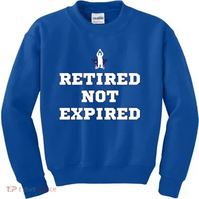 Retired Not Expired Kids Sweatshirt