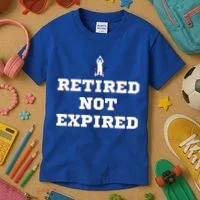 Retired Not Expired Kids T-Shirt thumb 3