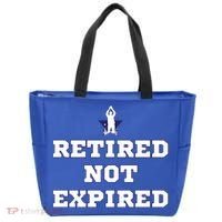 Retired Not Expired Tote Bag thumb 0