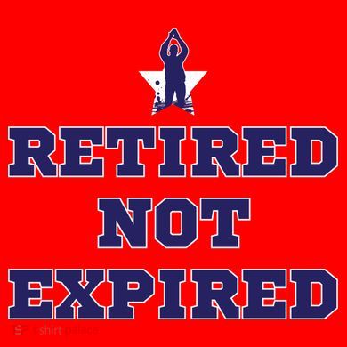 Retired Not Expired Santa Hat