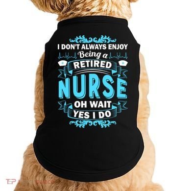 Retired Nurse Doggie Tank