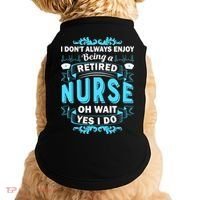 Retired Nurse Doggie Tank thumb 0