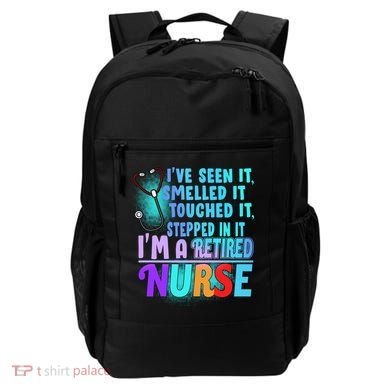 Retired Nurse Seen Smelled Touch Stepped In It Backpack