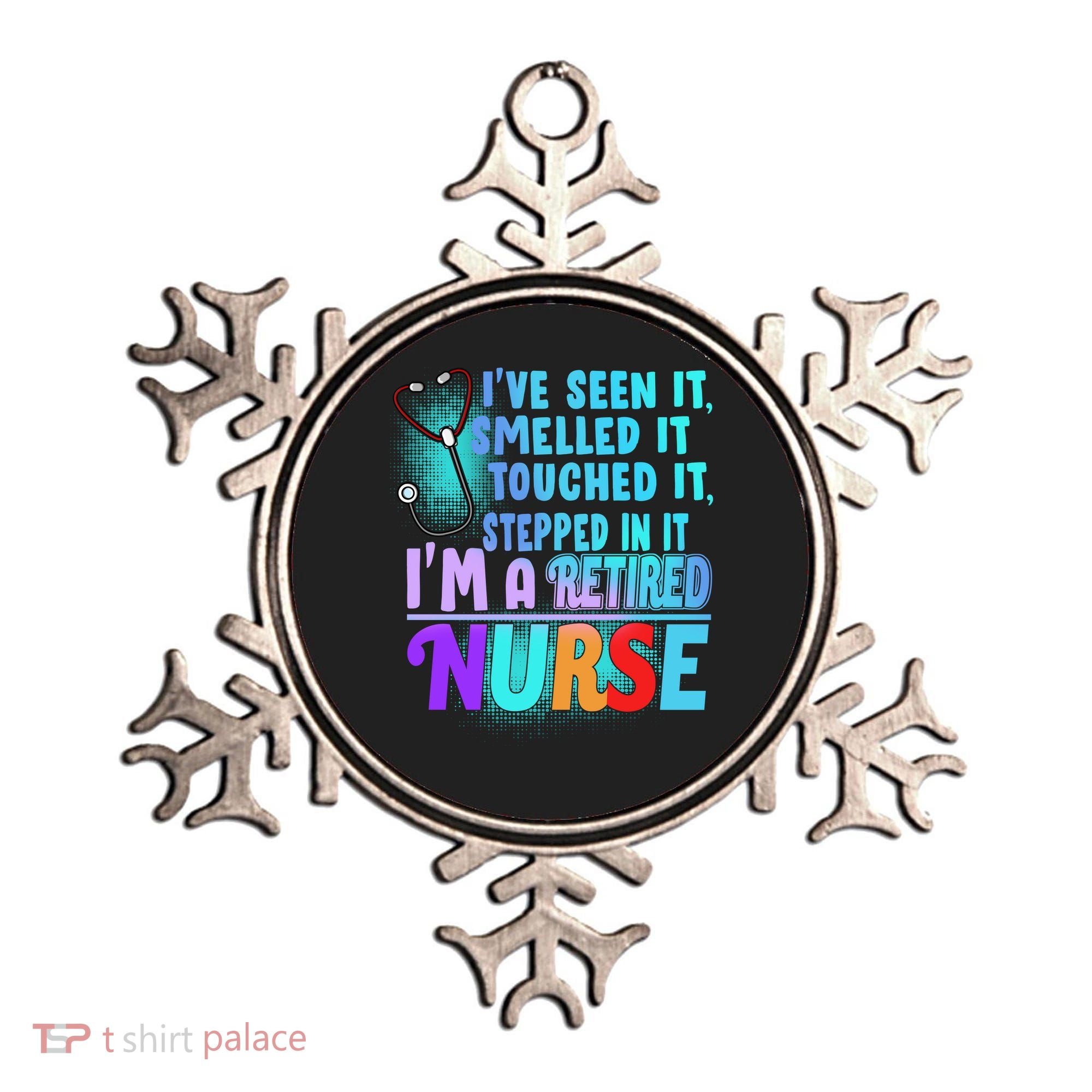 Retired Nurse Seen Smelled Touch Stepped In It Ornament