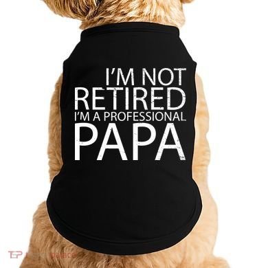 Retired Professional Papa Doggie Tank