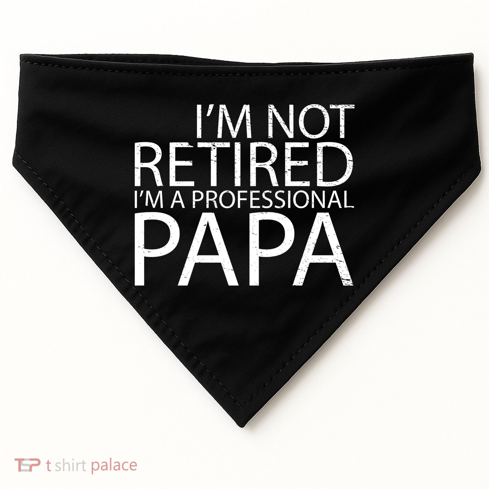 Retired Professional Papa USA-Made Doggie Bandana