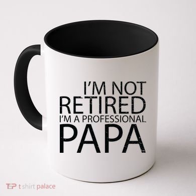 Retired Professional Papa Coffee Mug
