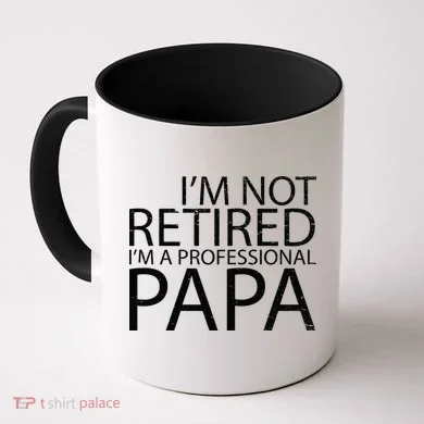 Retired Professional Papa Coffee Mug