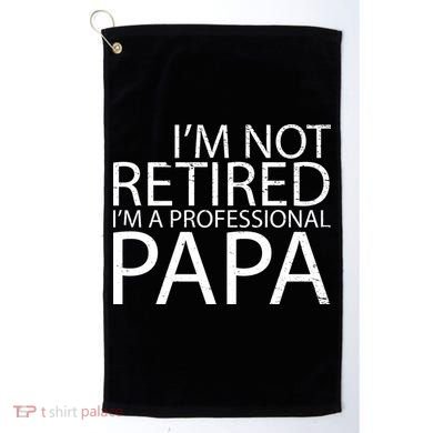 Retired Professional Papa Golf Towel