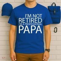 Retired Professional Papa T-Shirt thumb 6