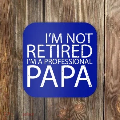 Retired Professional Papa Coaster