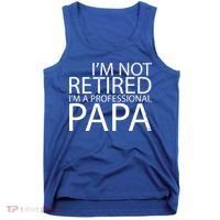 Retired Professional Papa Tank Top thumb 0