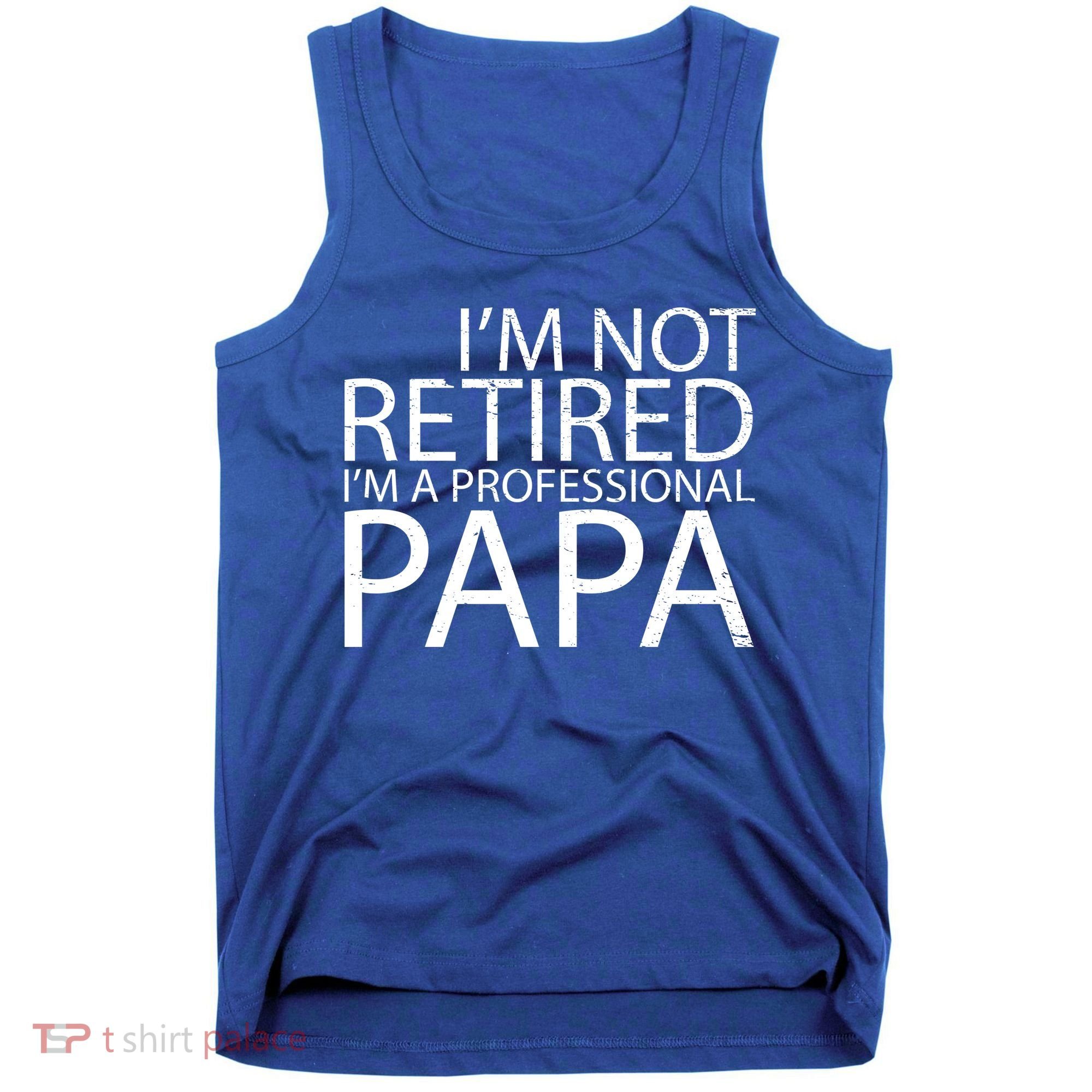 Retired Professional Papa Tank Top
