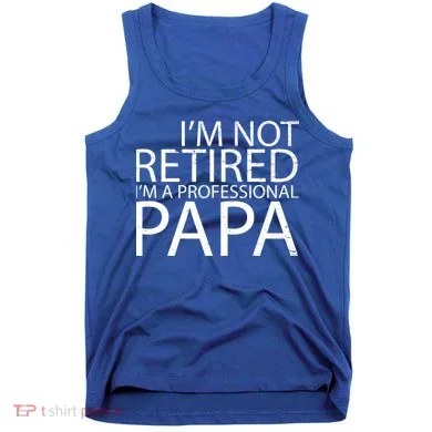Retired Professional Papa Tank Top