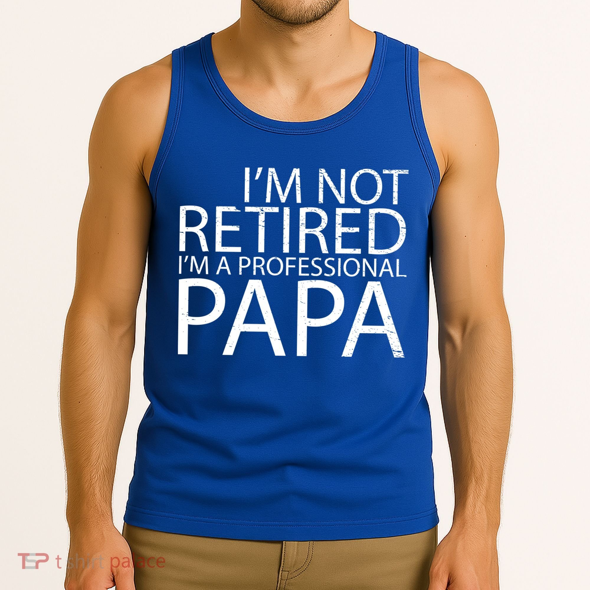 Retired Professional Papa Tank Top