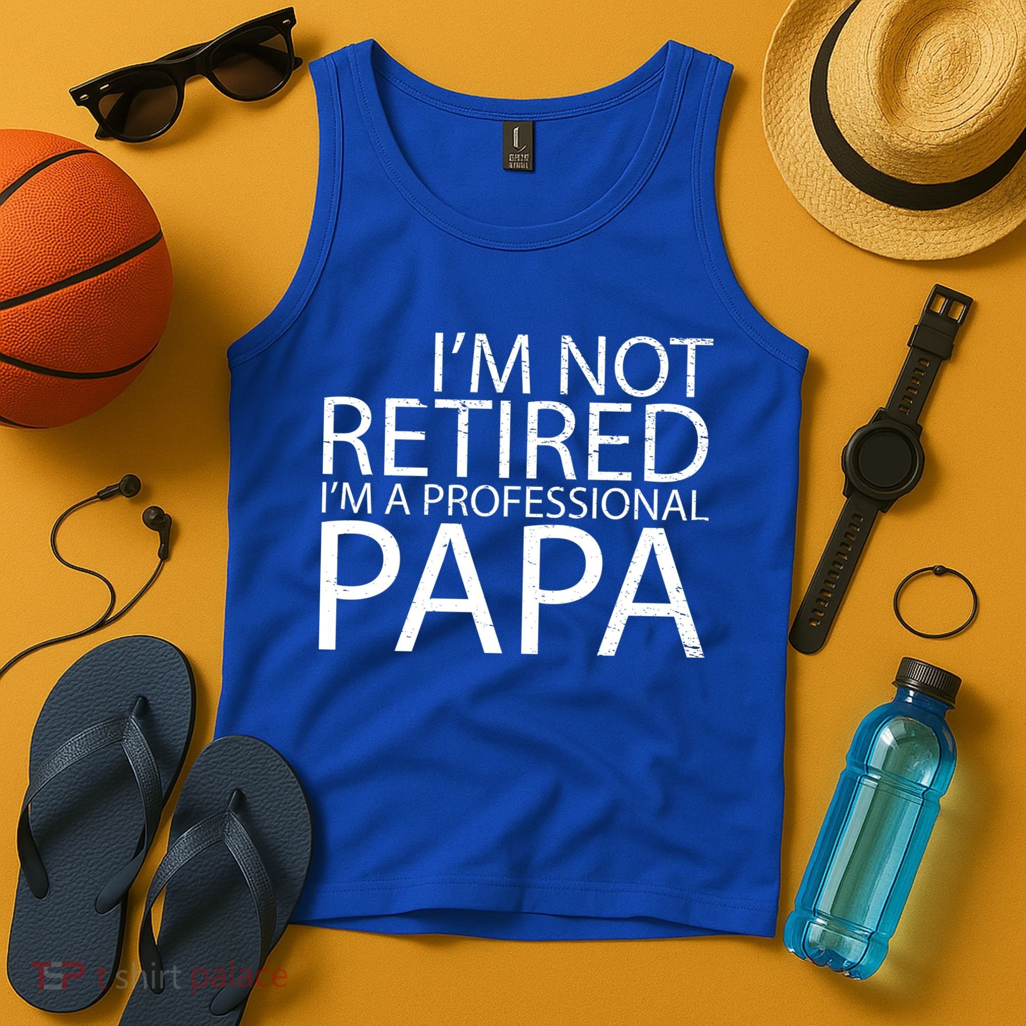 Retired Professional Papa Tank Top
