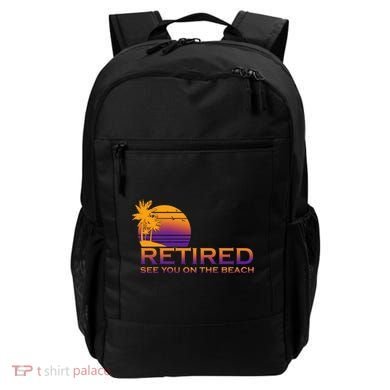 Retired See You On The Beach  Backpack