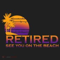 Retired See You On The Beach  Tumbler thumb 3