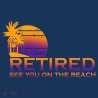 Retired See You On The Beach  Polo thumb 2