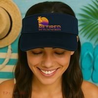 Retired See You On The Beach  Visor thumb 2