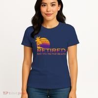 Retired See You On The Beach  Women's T-Shirt thumb 4