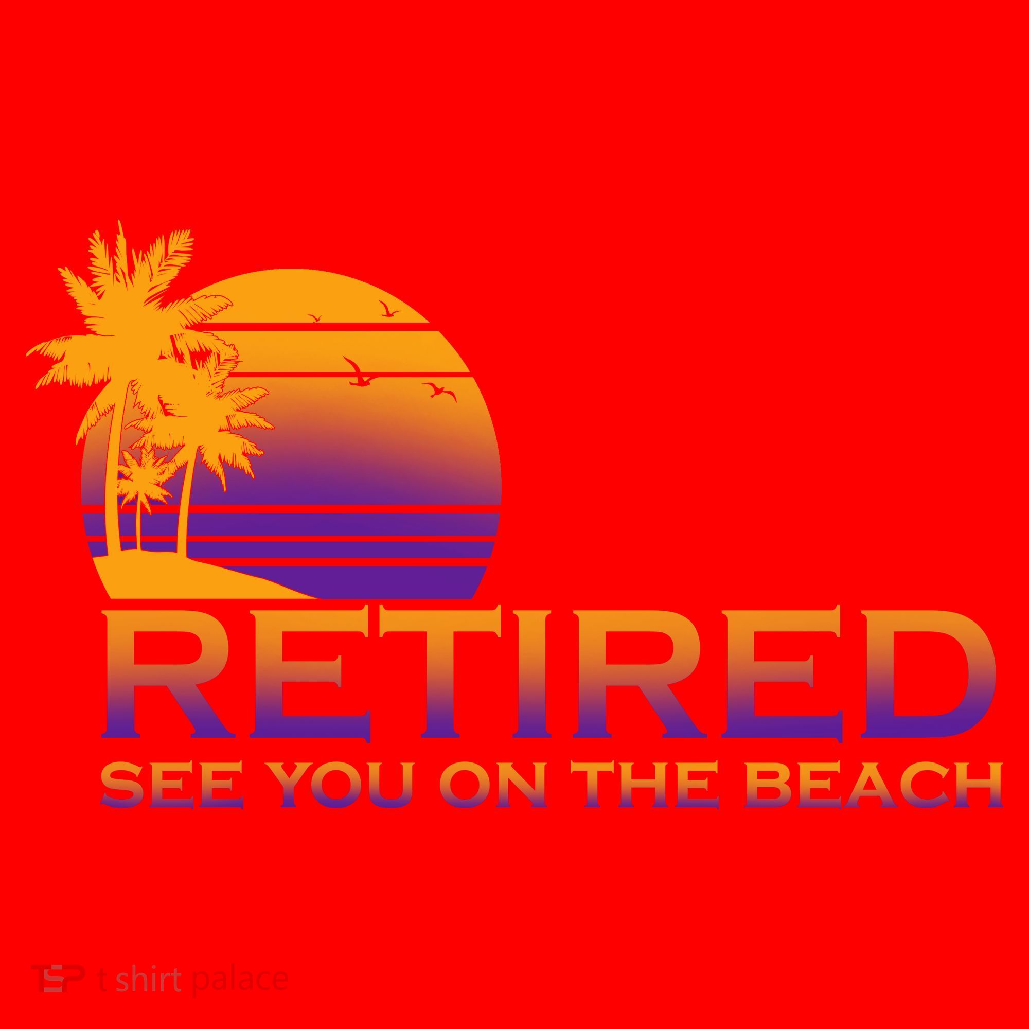 Retired See You On The Beach  Santa Hat