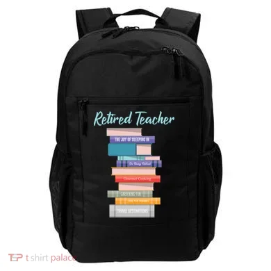 Retired Teacher Backpack