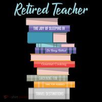 Retired Teacher Backpack thumb 2