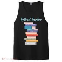 Retired Teacher PosiCharge Competitor Tank thumb 0