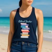 Retired Teacher Women's Tank Top thumb 2