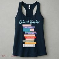 Retired Teacher Women's Tank Top thumb 3